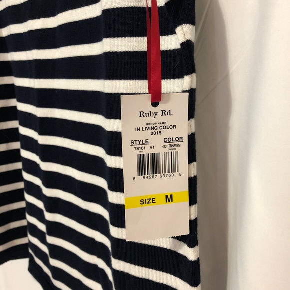 NWT Size Medium Ruby Rd. Sweater Tank - Picture 3 of 4